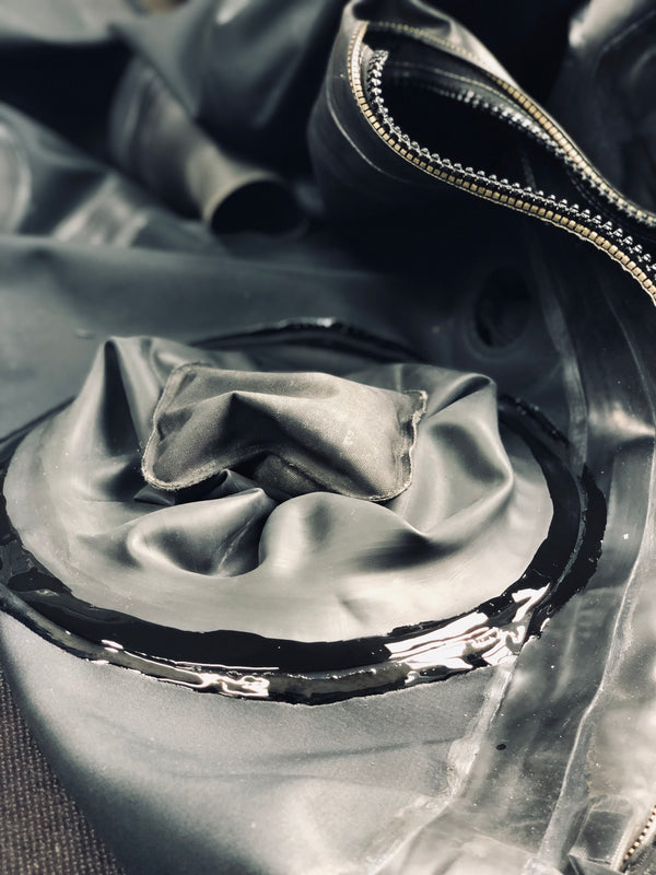 Halsmanschettenwechsel – Latex & Neopren